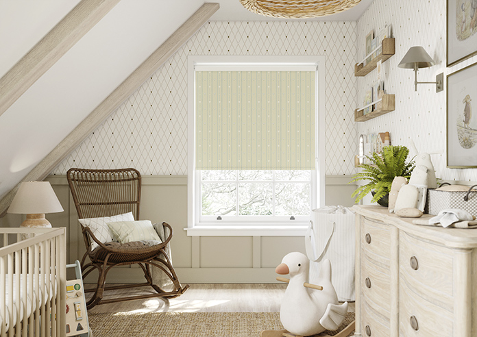 Puddle Down, Duck Stripe Shell - Roller Blind - Image 3